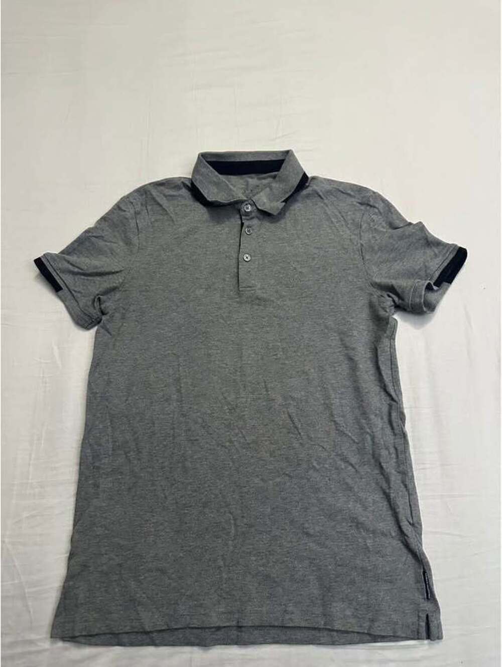 Armani Exchange Gray Polo Shirt Mens Size M Used Like New $20